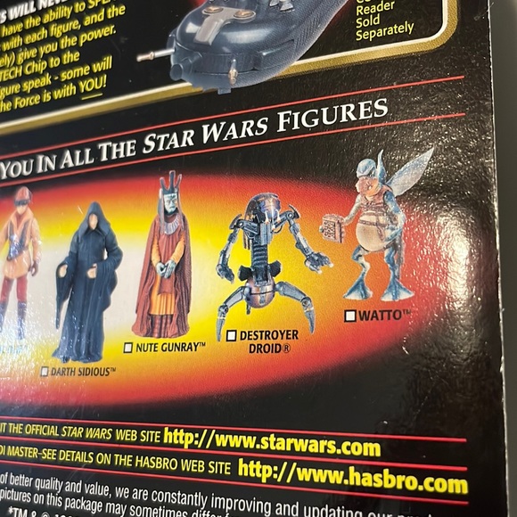 NIB Star Wars Episode 1 Collection 2 Destroyer Droid Figure with CommTech Chip - Picture 5 of 5